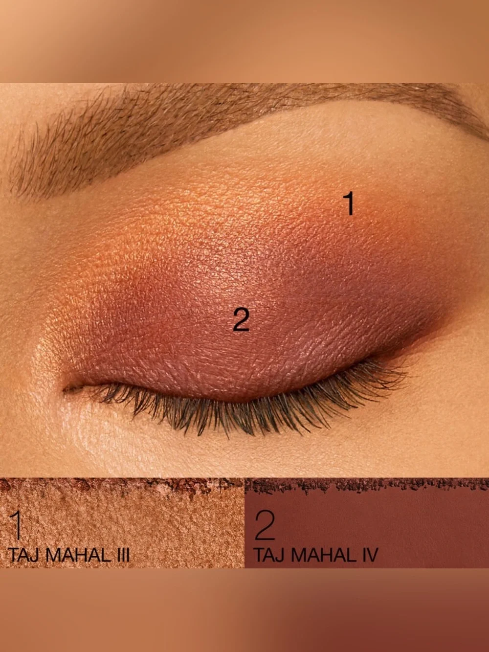 NARS quad eyeshadow palette TAJ MAHAL